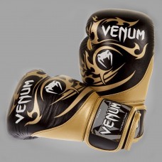 Боксерські рукавички Venum Tribal Boxing Gloves-Black / Gold